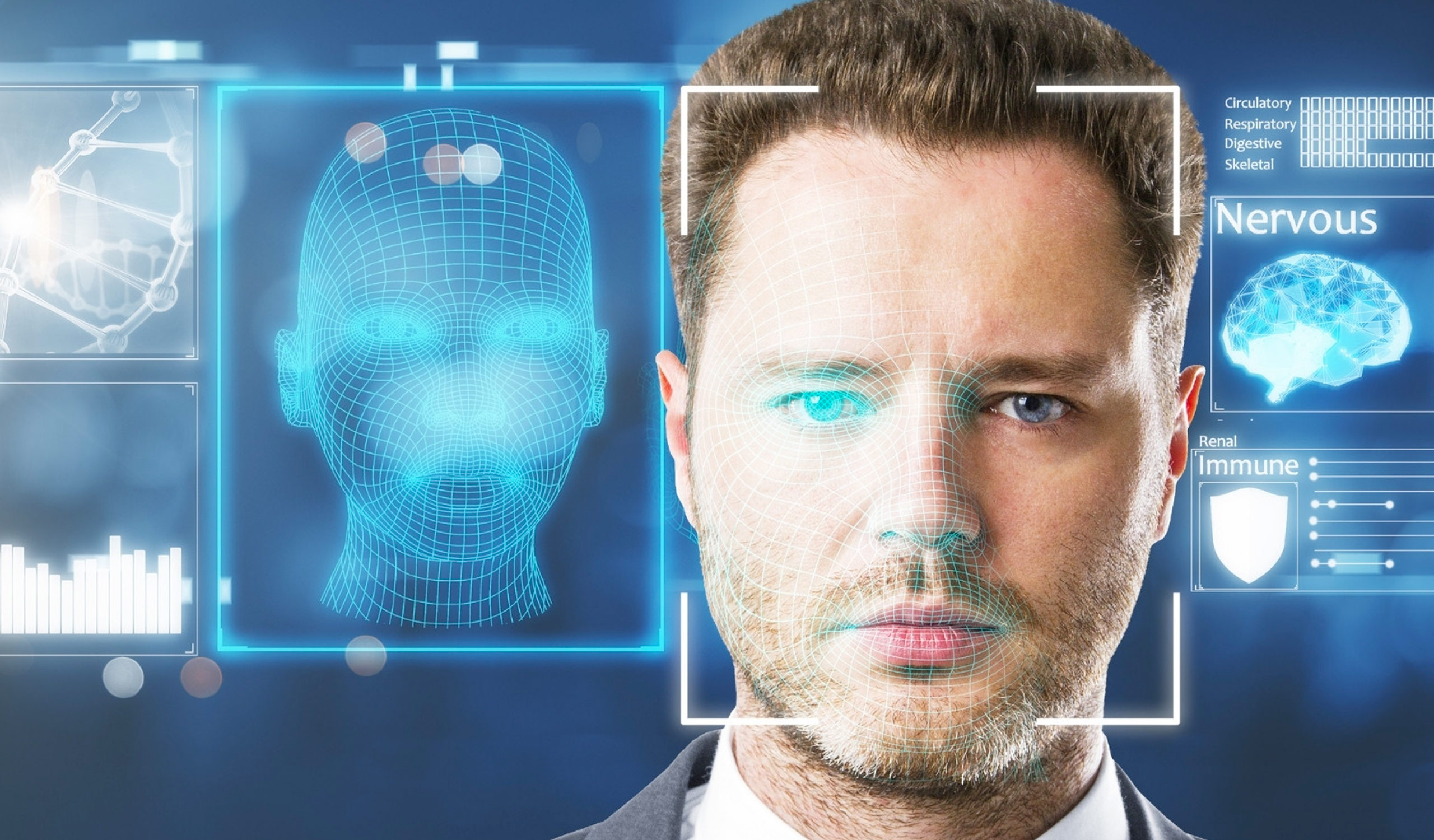 La reconnaissance faciale avec ses lunettes connectées